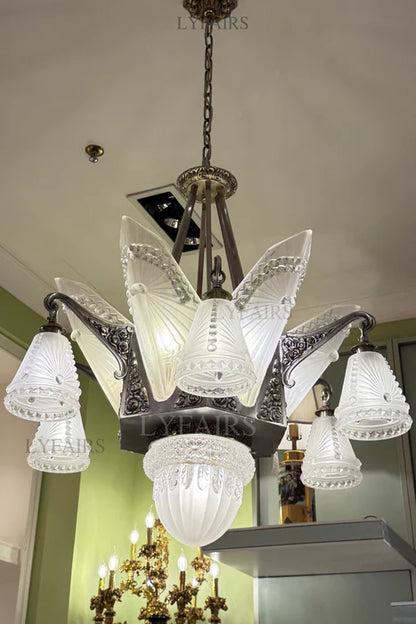 LYFAIRS x FH&Home Byzantine Glory Glass Chandelier