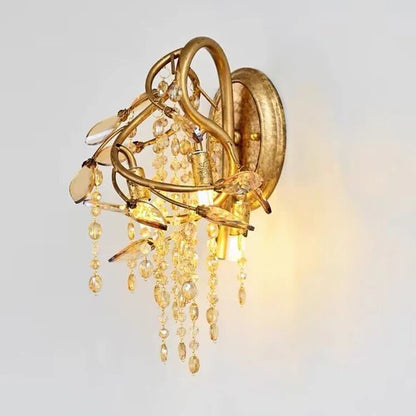 Light Luxury Vintage Wall Light for Living Room/Dining Room