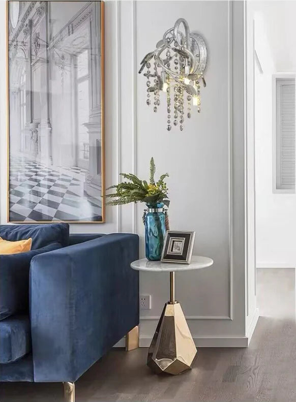 Light Luxury Vintage Wall Light for Living Room/Dining Room