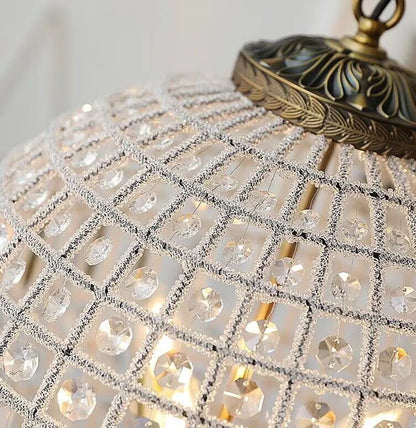 Designer Model Vintage Elegant Sphere Crystal Chandelier for Living Room/Foyer/ Hallway