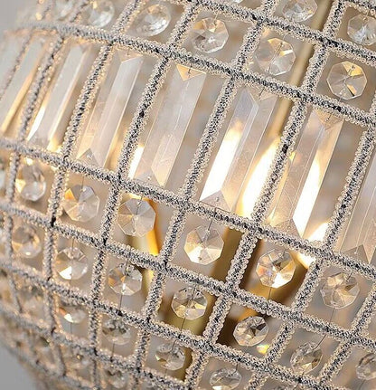 Designer Model Vintage Elegant Sphere Crystal Chandelier for Living Room/Foyer/ Hallway