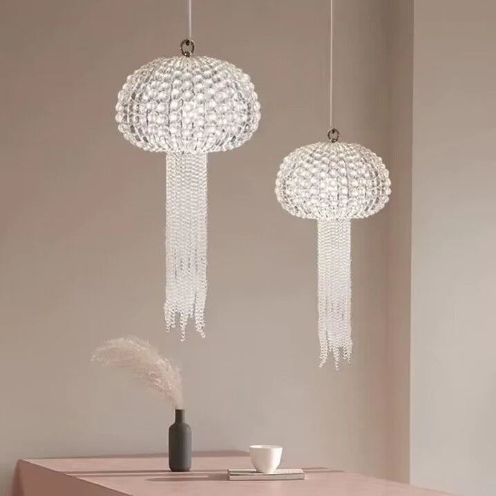 New Designer Model Jellyfish Crystal Pendant Chandelier for Dining Room/Entrway/BedRoom