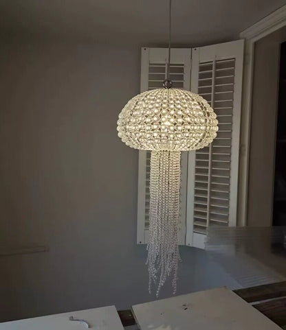 New Designer Model Jellyfish Crystal Pendant Chandelier for Dining Room/Entrway/BedRoom