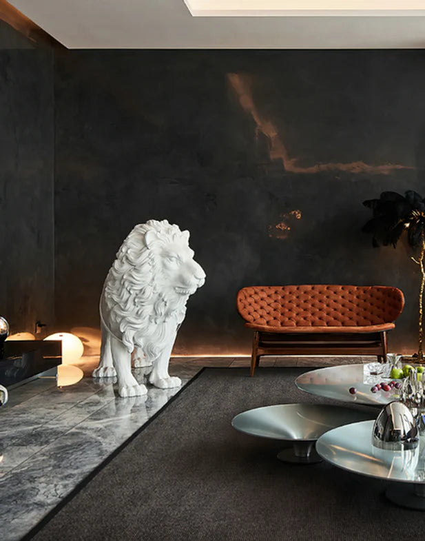 Lion Floor Lamp