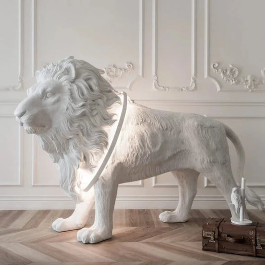 Lion Floor Lamp