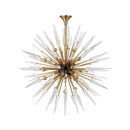 Modern Sputnik Sphere Crystal Chandelier for Low-ceiling