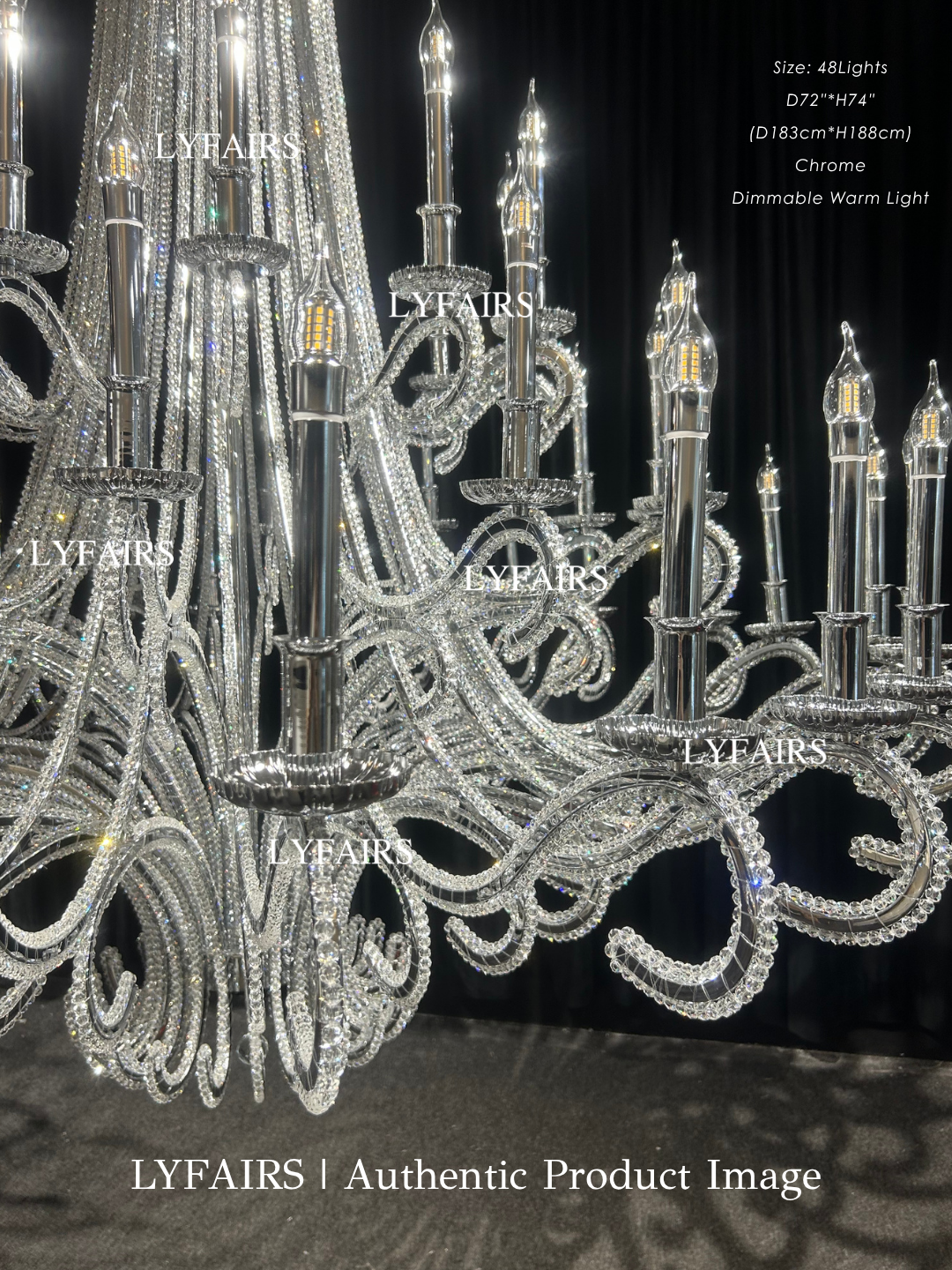 Lustre vintage en cristal en forme de tentacule de pieuvre pour salon/escalier/entrée