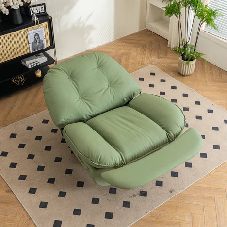 Smart Recliner Swivel With Voice Control Bluetooth USB Phone Holder Sofa Chair