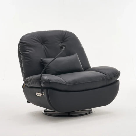 Smart Recliner Swivel With Voice Control Bluetooth USB Phone Holder Sofa Chair