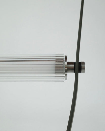 Designer U-shaped Belt Lamp LED  Glass Tube Chandelier