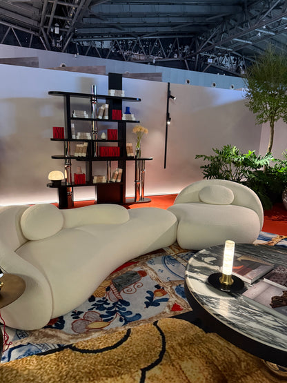 Modern Designer Organic Hug‑Inspired Soft Modular Sofa