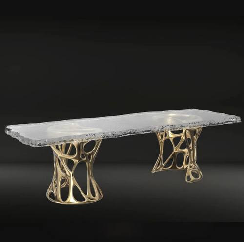 LYFAIRS x GORDON GU Tree Grain Long Table