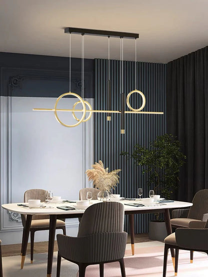 Modern Minimalist LED Light Fixture for Dining Room/Cafe/Kitchen Island
