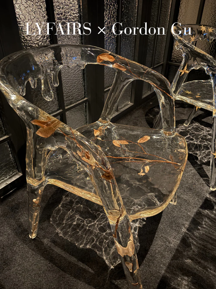 LYFAIRS x GORDON GU Dripping Water Chair (Maple leaves)