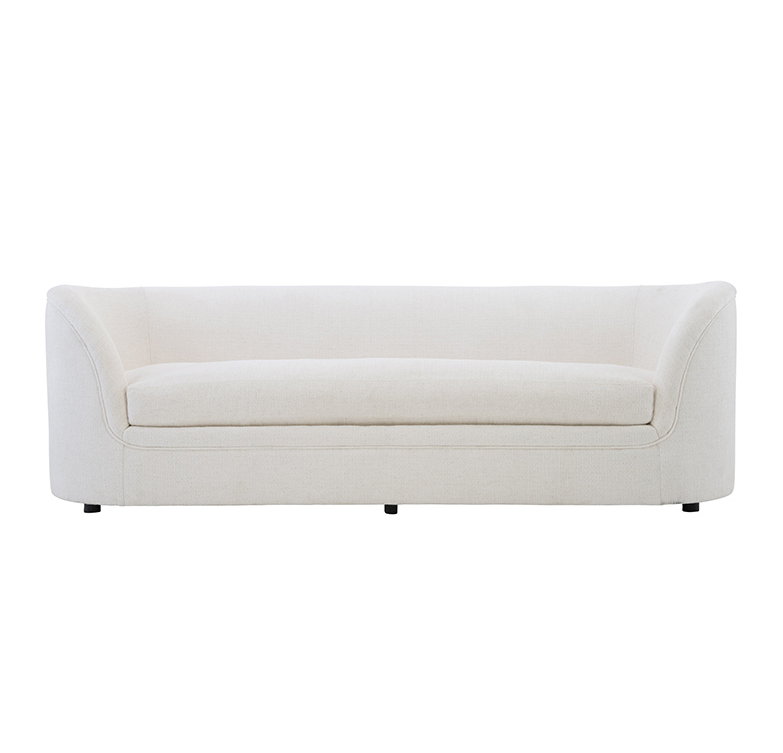 Modern Fabric Sofa with Armrest
