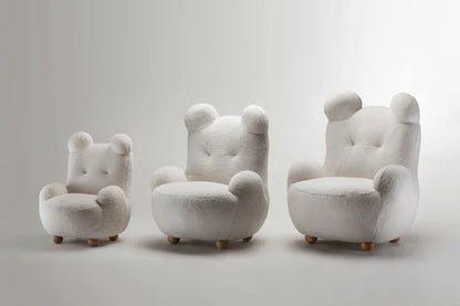 S/M/L Size Lovely Bear Fabric Sofa Chair for Family Members