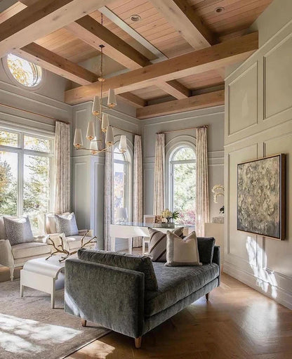 Vertical Chandelier in Bronze/Black/White Finish Color
