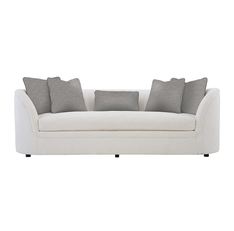 Modern Fabric Sofa with Armrest