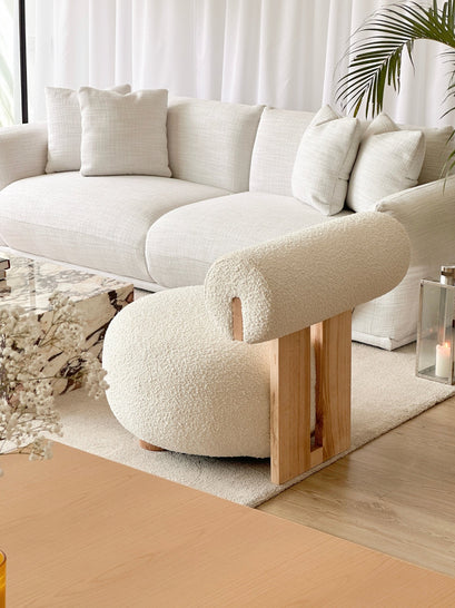 Poltrona Boucle Lounge
