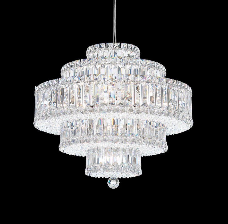 Luxury Round 5-tier Crystal Chandelier