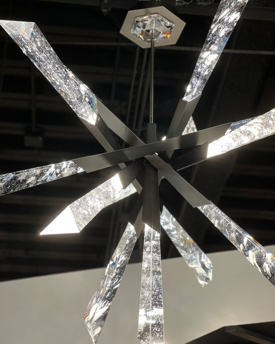 Lampadario di cristallo di lusso Sputnik per soggiorno/sala da pranzo/camera da letto 