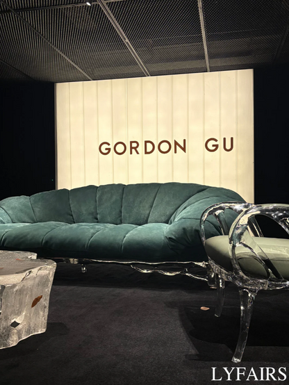 LYFAIRS x GORDON GU BODEGA Grape Leaf Sofa