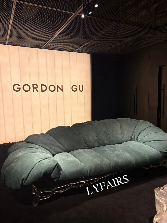 LYFAIRS x GORDON GU BODEGA Grape Leaf Sofa