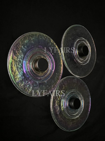 Modern Handcrafted Radiant Glass Wall Lamp