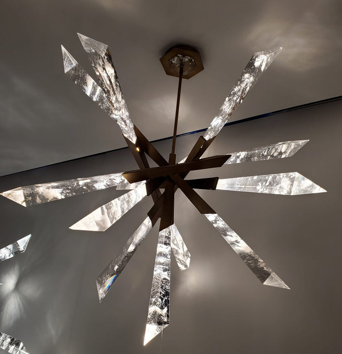 Lampadario di cristallo di lusso Sputnik per soggiorno/sala da pranzo/camera da letto 