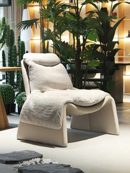 Chenille Lounge Sofa Chair