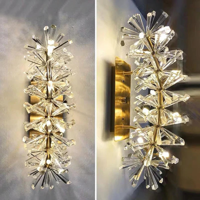 Modern Frozen Ice Crystal Wall Lamp – Lyfairs