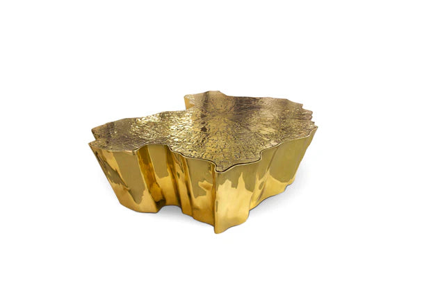 Tavolino da caffè di lusso Golden Stump 