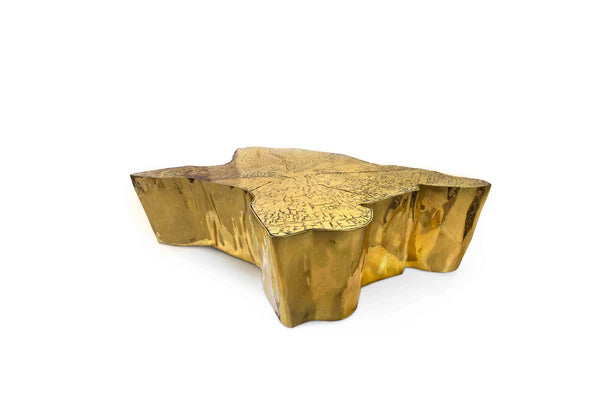 Tavolino da caffè di lusso Golden Stump 