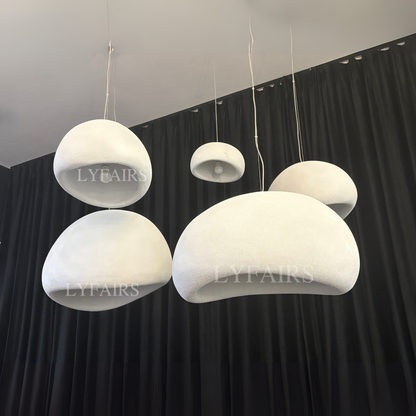 Nordic Minimalist Art Mushroom Cloud Pendant Light