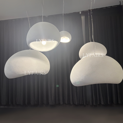 Nordic Minimalist Art Mushroom Cloud Pendant Light