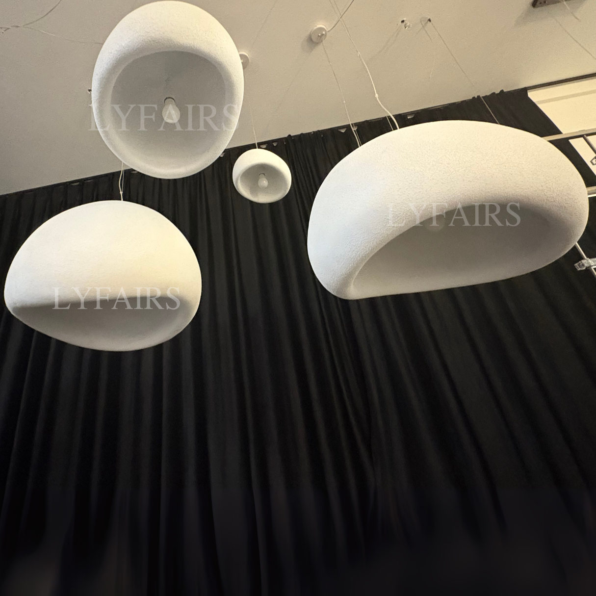 Nordic Minimalist Art Mushroom Cloud Pendant Light