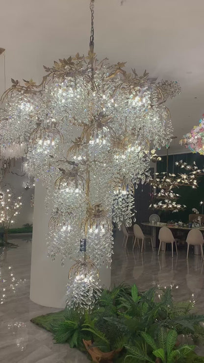 Luxury Tree Crystal Chandelier