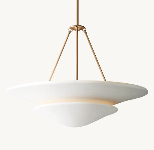 Modern Floating Hat Chandelier