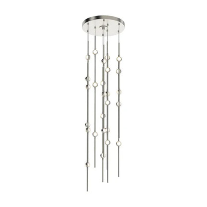Lampadario Art Design Creative Constellation per atrio/scala/spazio con soffitto alto