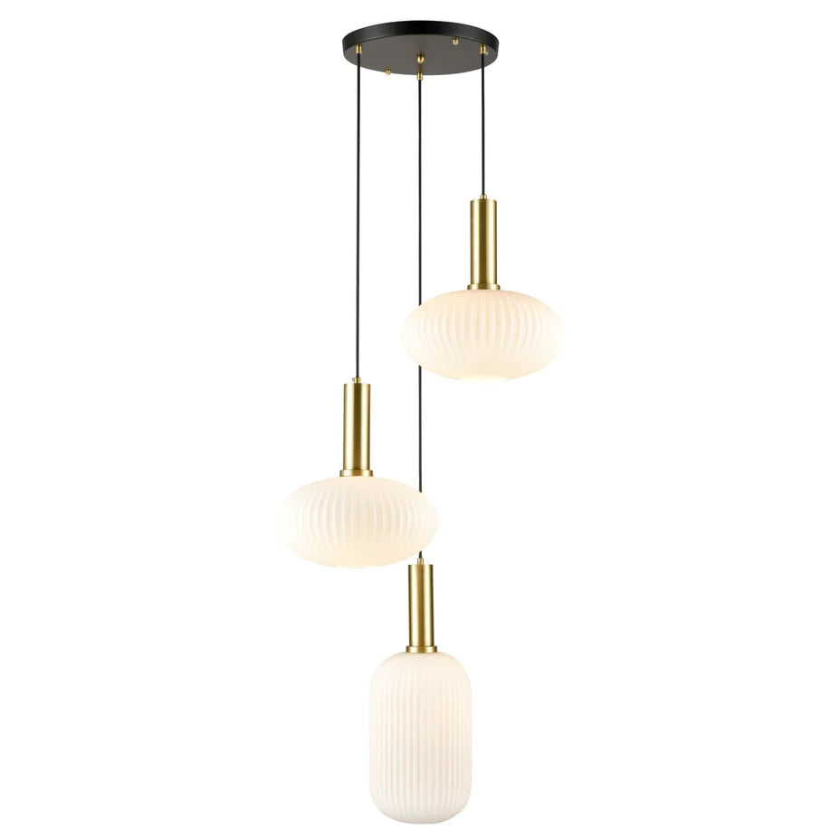 Nordic Minimalist Modern Luxury Glass Chandelier