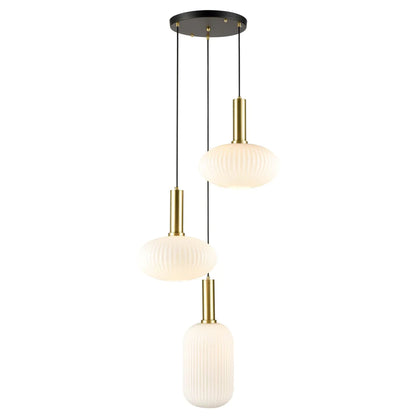 Nordic Minimalist Modern Luxury Glass Chandelier