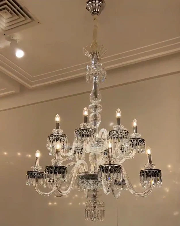Nuovo lampadario in cristallo in stile italiano per soggiorno/camera da letto