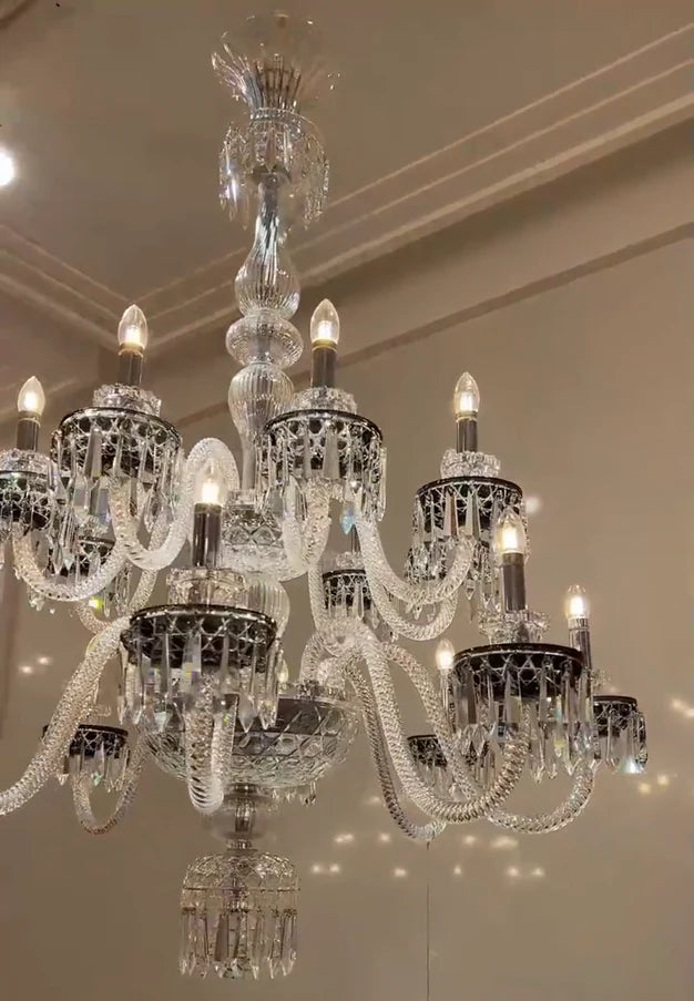 Nuovo lampadario in cristallo in stile italiano per soggiorno/camera da letto