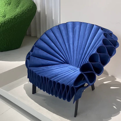 Scandinavian Minimalist Peacock Lounge Chair