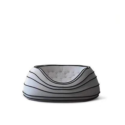 Poltrona/poltrona per il tempo libero a forma di uovo in stile minimalista moderno