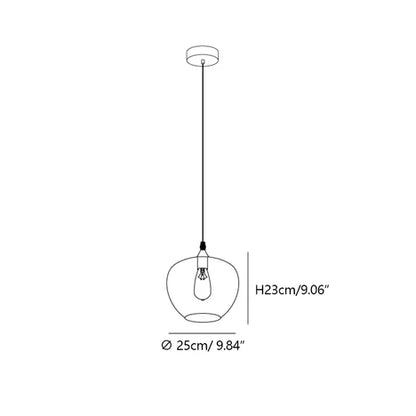 Modern Glass Lamp Designer Models Coffee/Dining Bar/Table Scandinavian Chandelier Style B