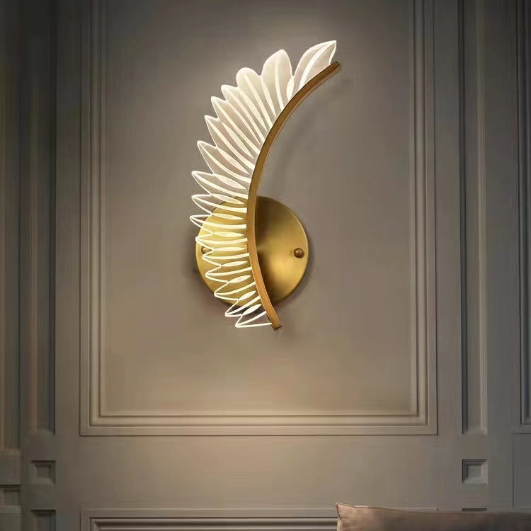 Acrylic Shell Wall Lights Modern Wall Sconce