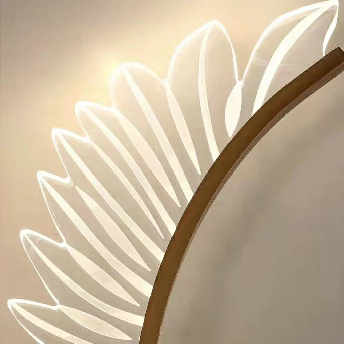 Acrylic Shell Wall Lights Modern Wall Sconce