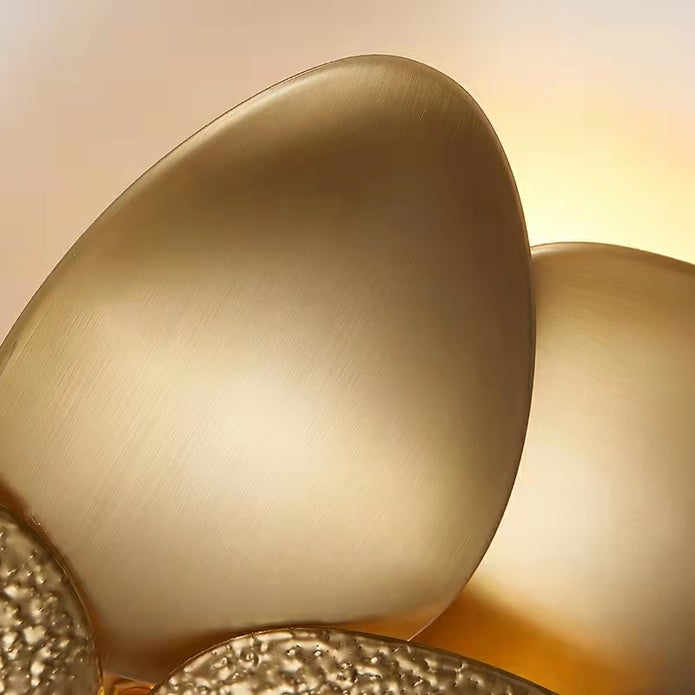 Gold Nordic Style Pebble Wall Light Creative Wall Sconces For Bedroom