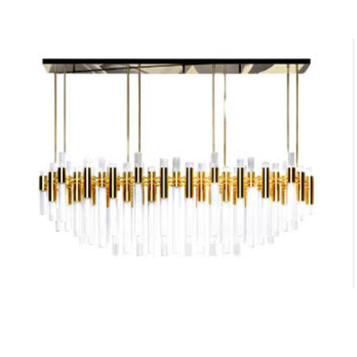Round/Rectangle Luxury Crown Chandelier